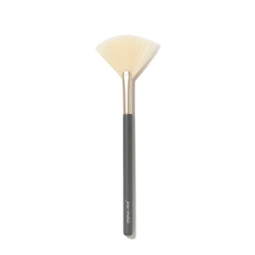 White Fan Blush Brush