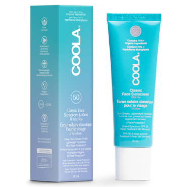 Classic Face Organic Sunscreen Lotion SPF 50 - White Tea