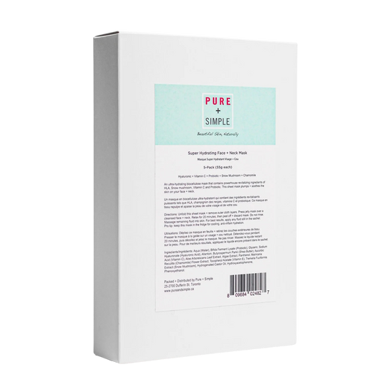 Super Hydrating Face + Neck Mask (5-pack)