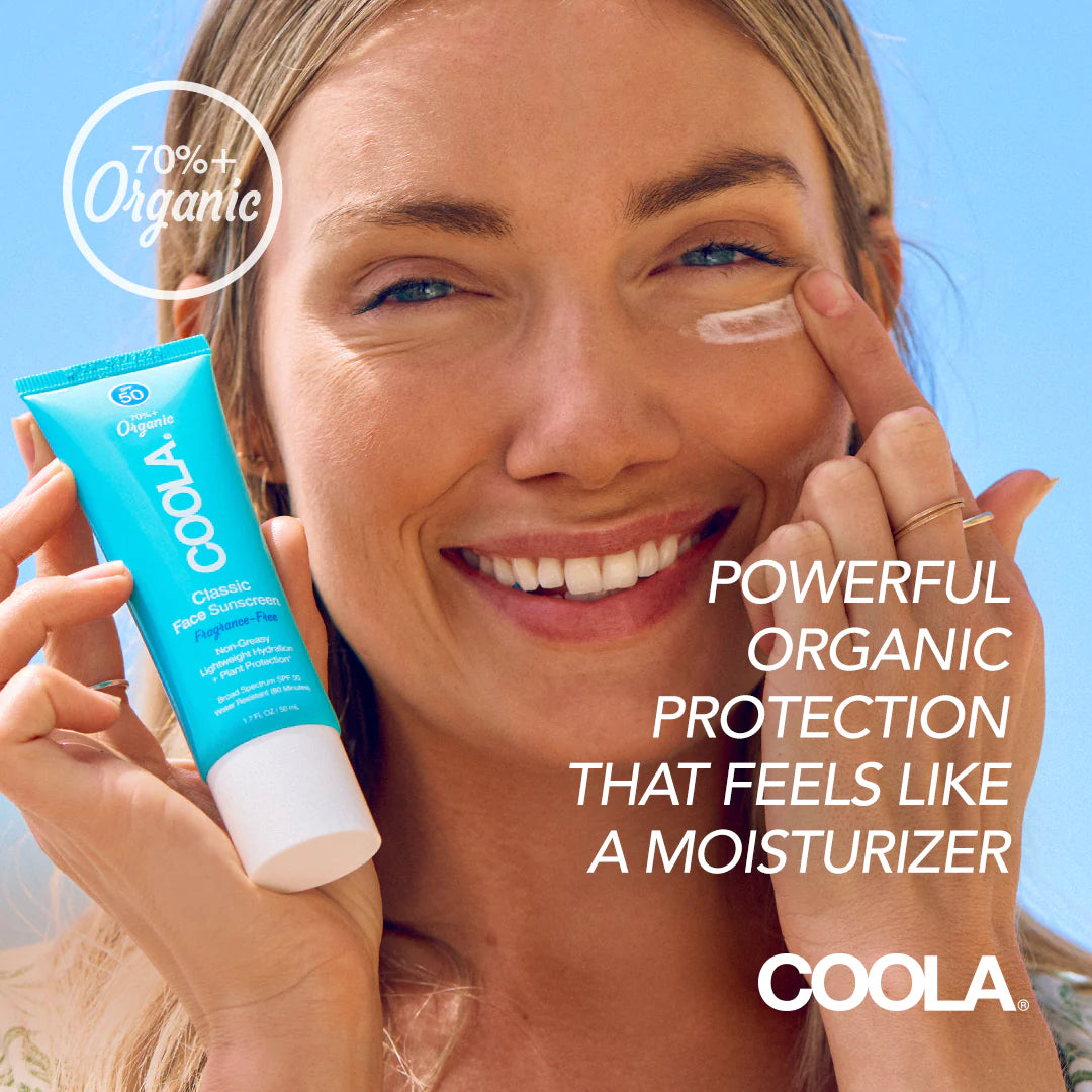 Classic Face Organic Sunscreen Lotion SPF 50 - Fragrance Free
