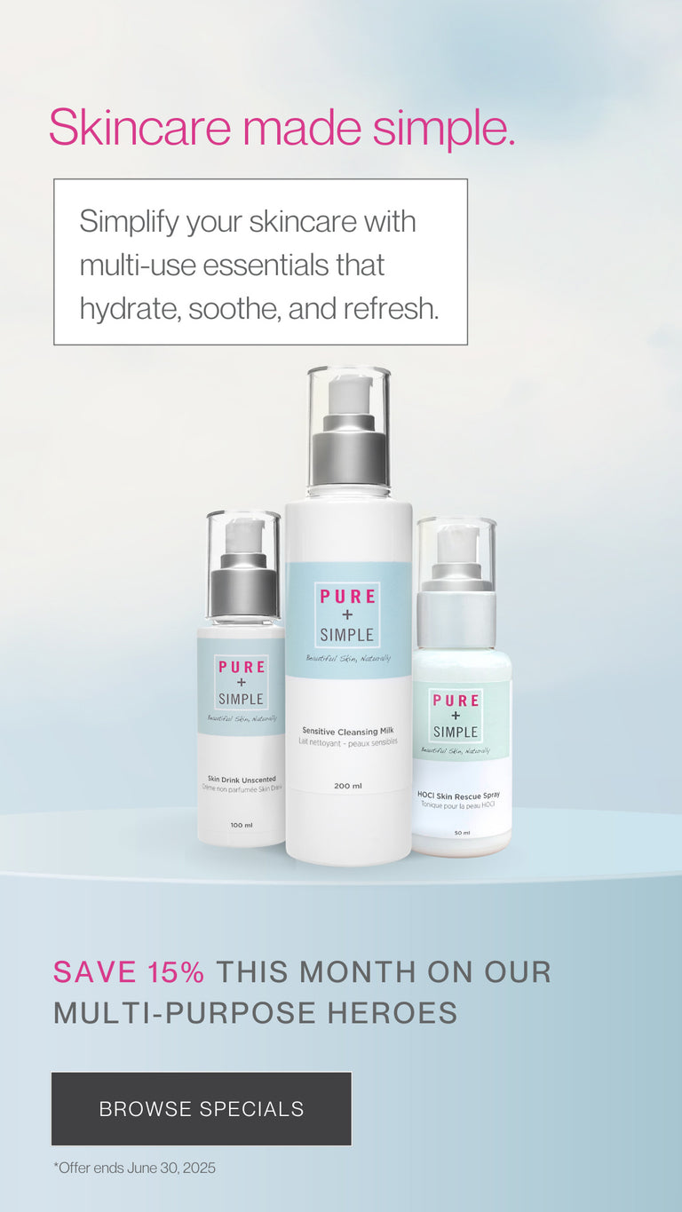 Pure + Simple: Natural Skincare + Sustainable Facial Spa