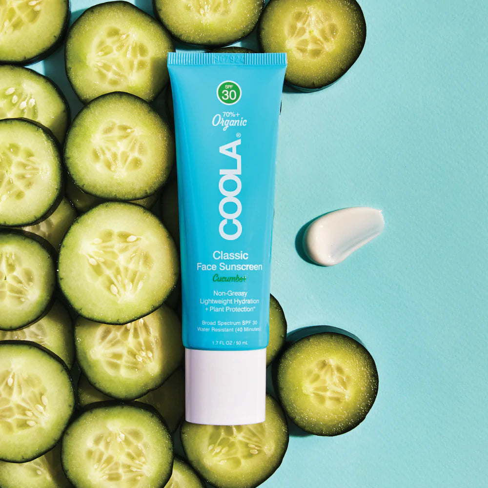Classic Face Organic Sunscreen Lotion SPF 30 - Cucumber